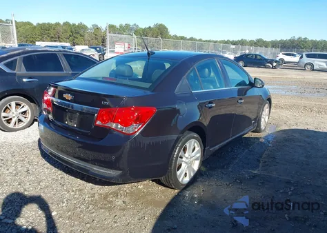 2012 Chevrolet Cruze Ltz from USA, damaged, VIN 1G1PH5SC2C7266023